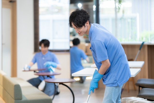 清掃・仕上げ